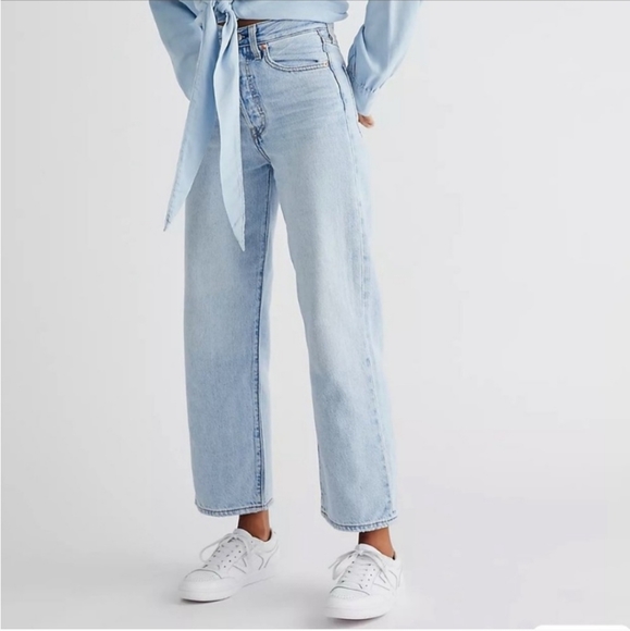 Levi's Premium * RIBCAGE STRAIGHT ANKLE JEANS - Picture 3 of 11